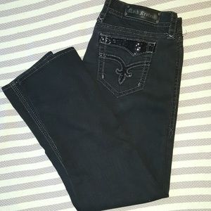 RARE RR BLK Easy Skinny Jeans Sz 33